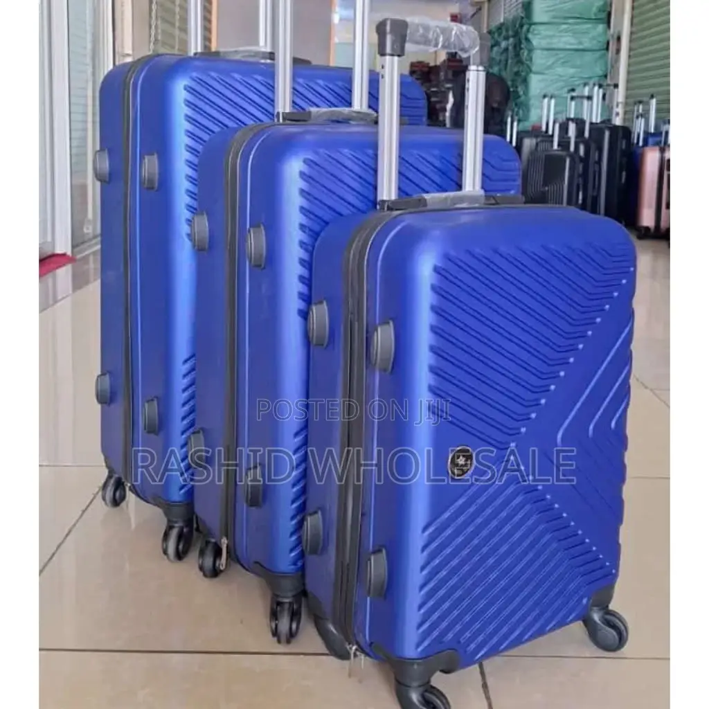 Blue Luxurious Big,3 in 1 Suitcase.