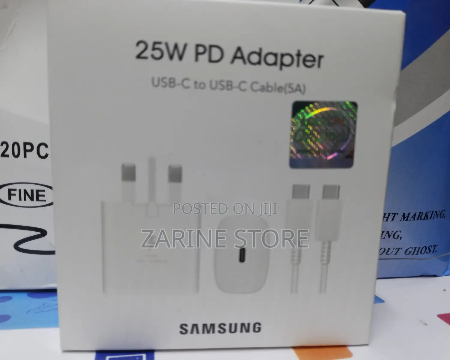 Samsung Fast Charging Adapter 25w Pd Adapter C-C Cable