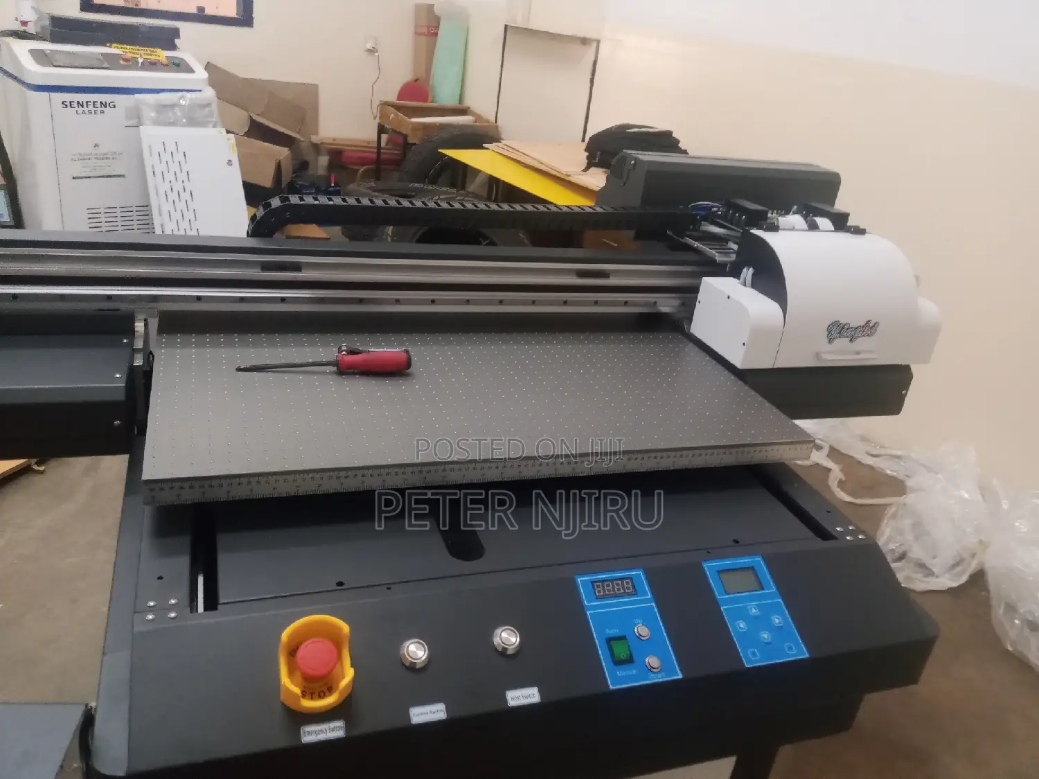 UV PRINTER FLATBED 60*90 With 3 Pieces of Printheads
