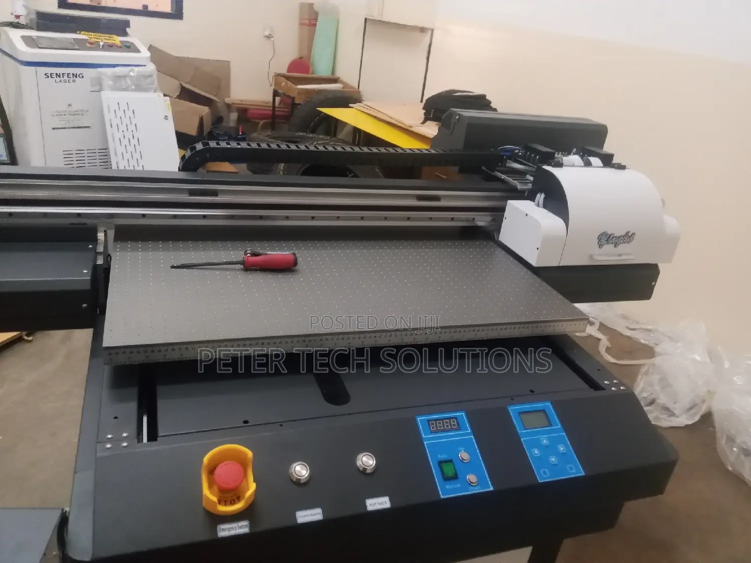 UV PRINTER FLATBED 60*90 With 3 Pieces of Printheads