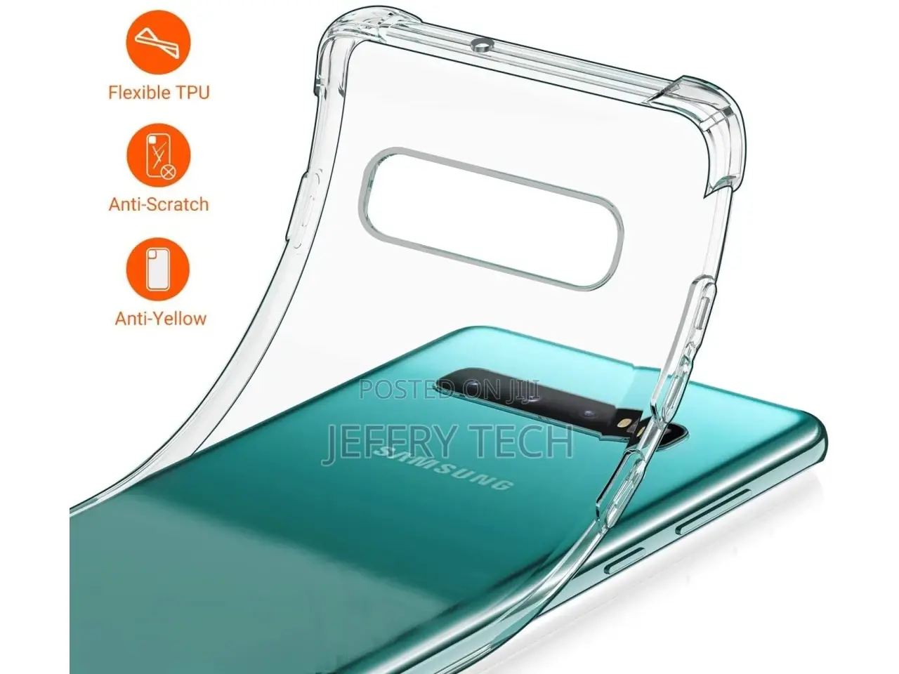 Samsung Galaxy S10+ Case Crystal Clear Case Bumper Transpare