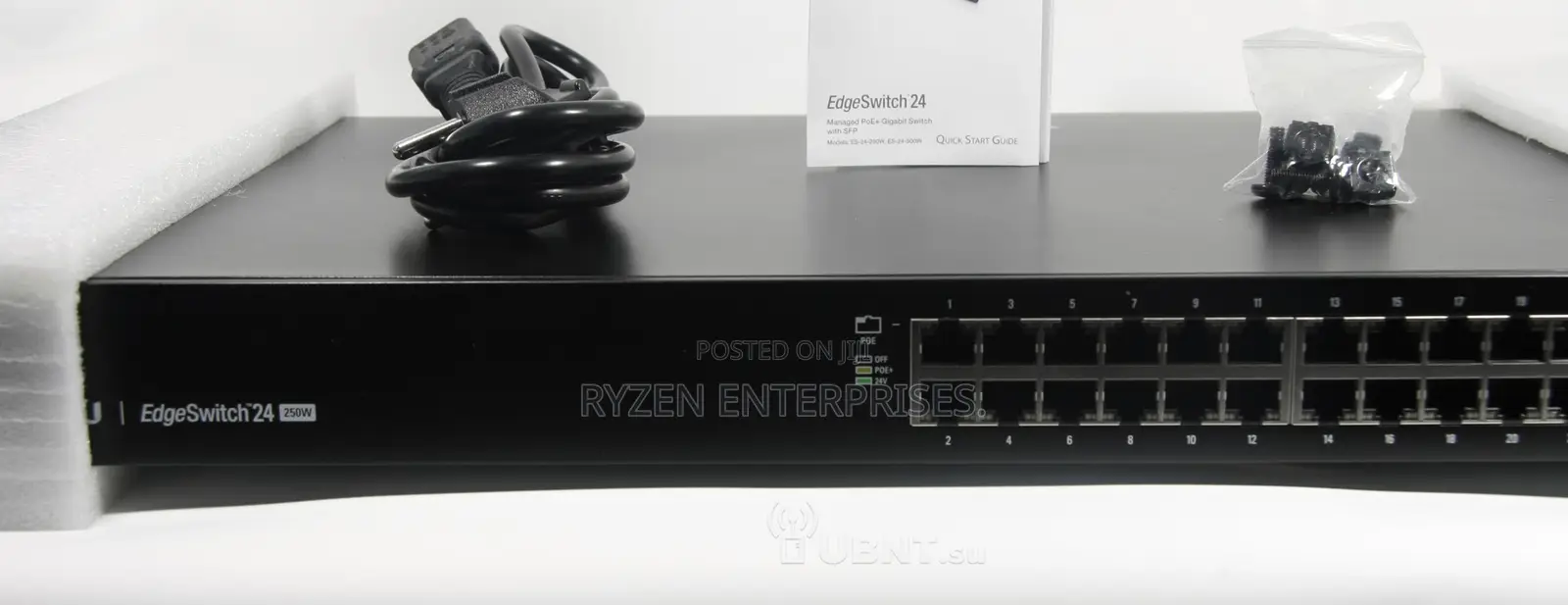 Ubiquiti Edgeswitch 24 Port 250W Gigabit Switch (ES 24-250w)