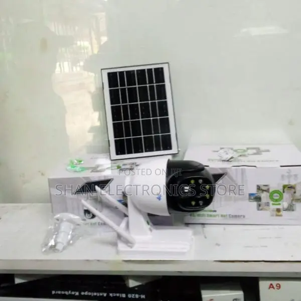 4g v-380 Pro`` Solar Energy CCTV Camera