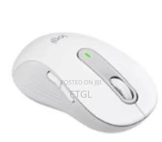 LOGITECH M650L Signature Bluetooth Mouse - OFF-WHITE - LEFT