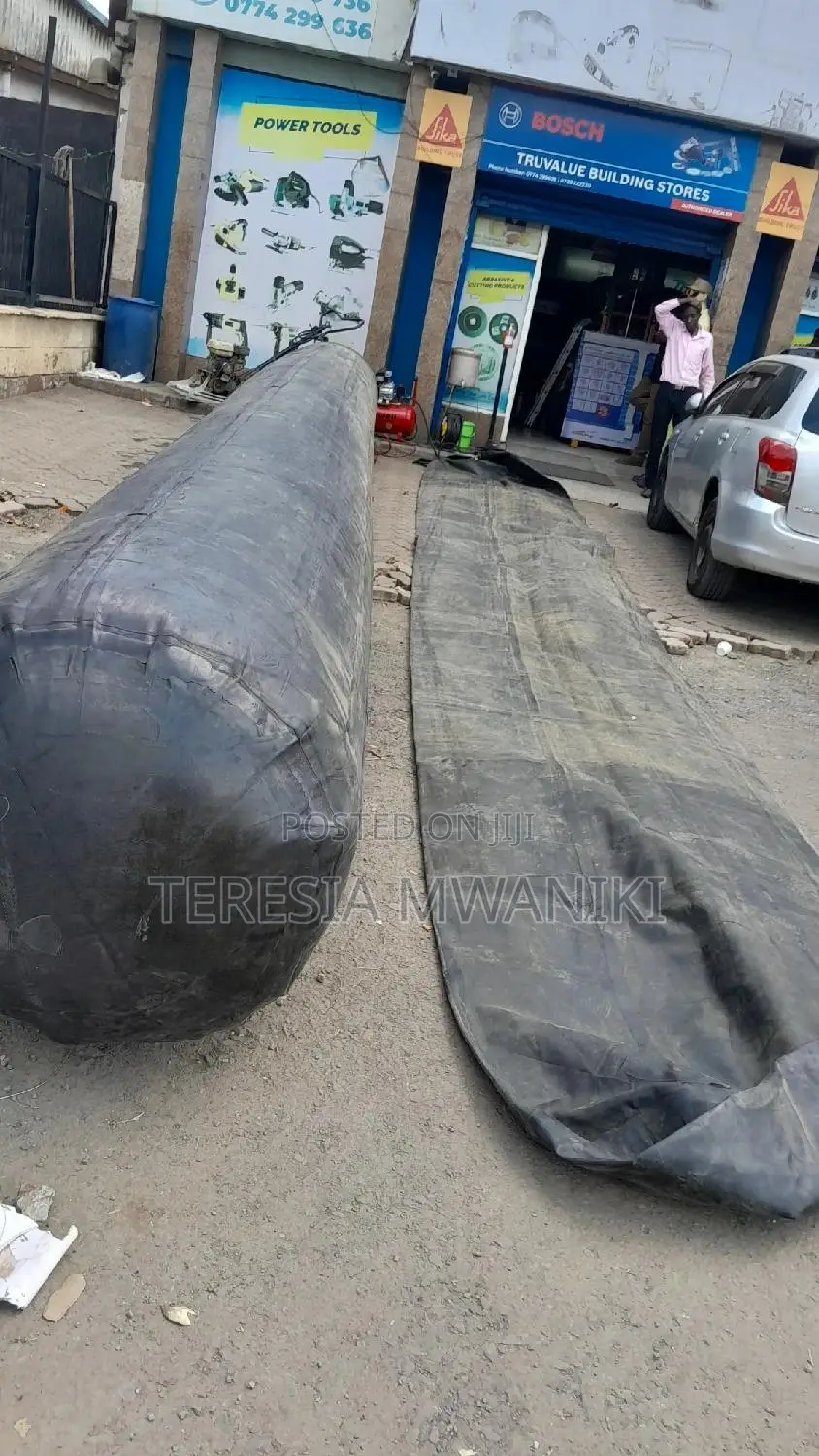 900mm×12m Culvert Balloon in Industrial Area