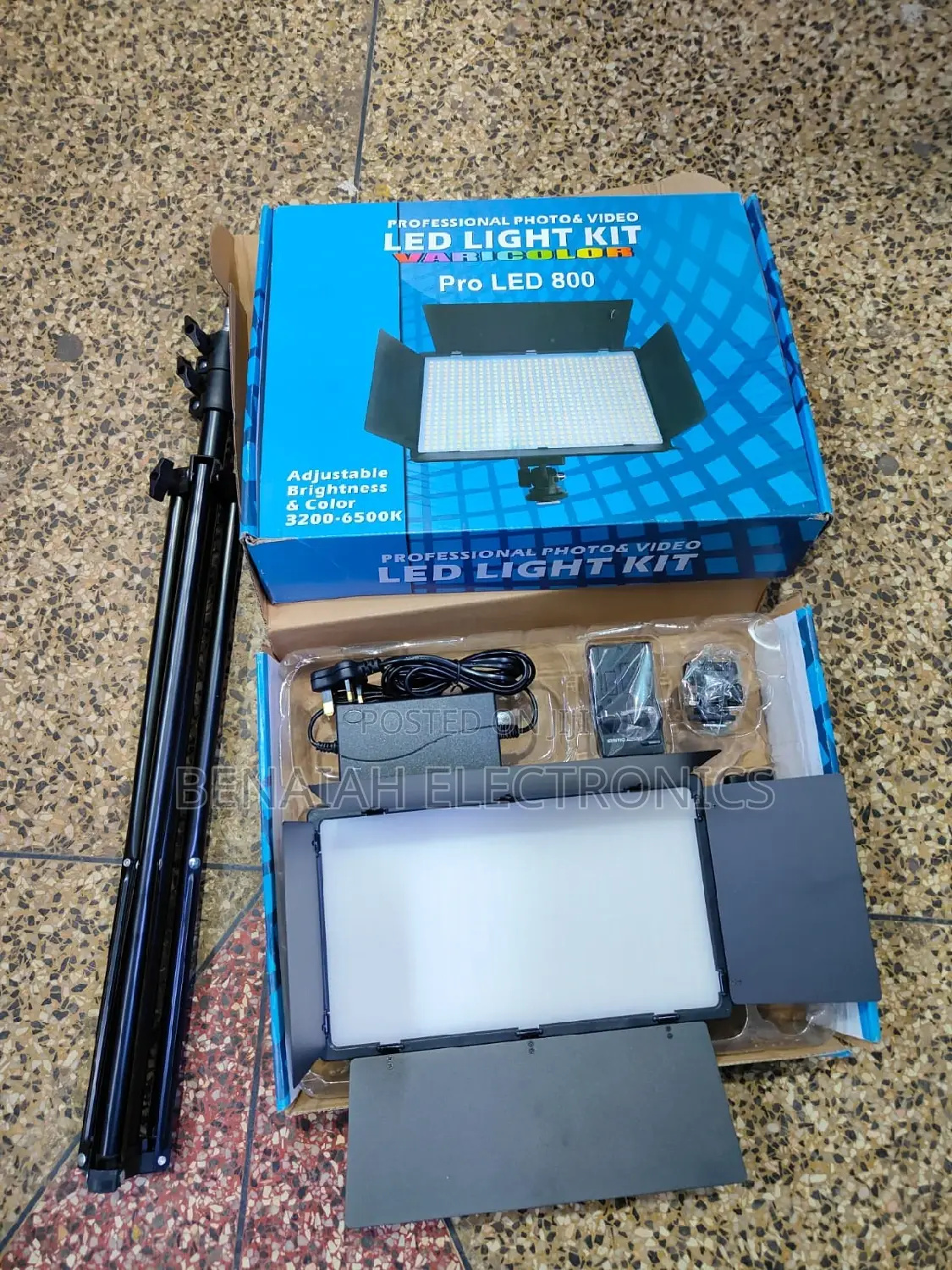 Led 800+ Pro.Video Led Light Kit Varicolor Pro Led 800