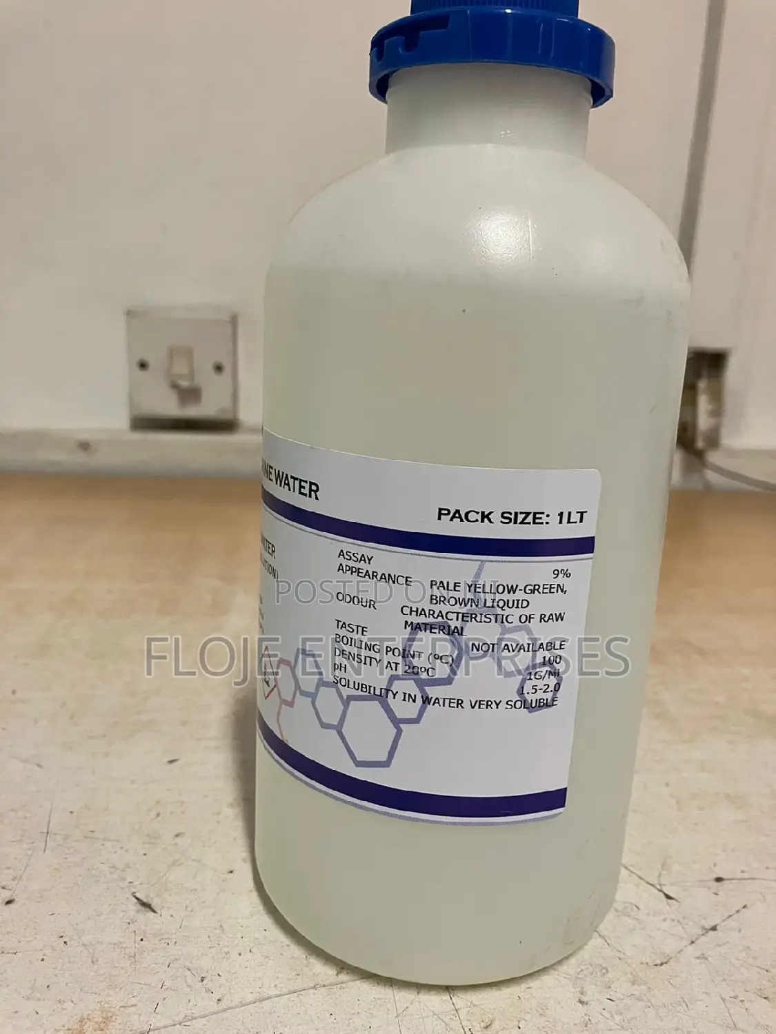 Chlorine Water 1L