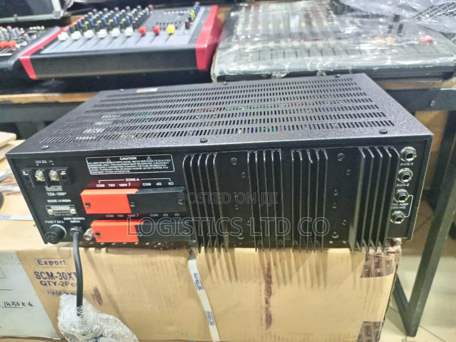 TZA-1500 - Ahuja 160 Watts 2 Zone PA Mixer Amplifier