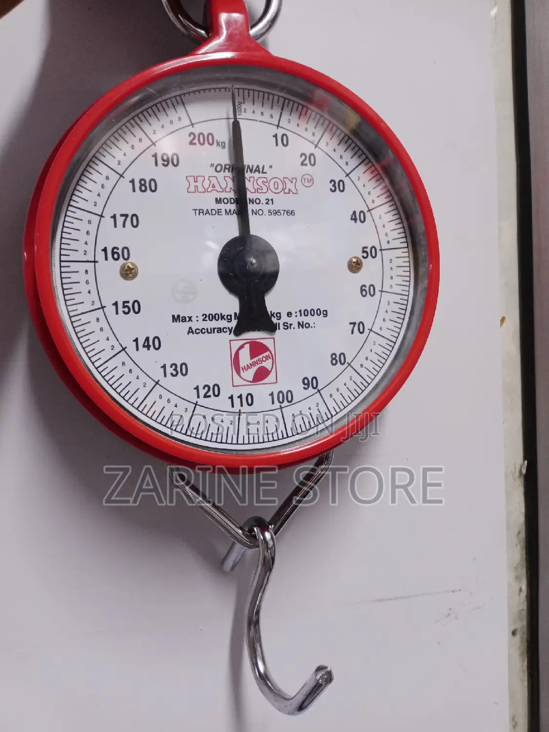 Hannson Weighing Scale Measuring Upto 200kgs Model No. 21