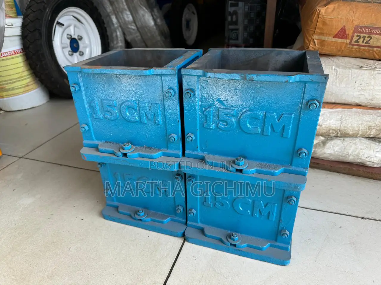 Concrete Test Cube Moulds Available