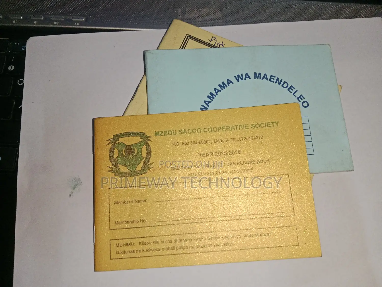 Savings Book Printing