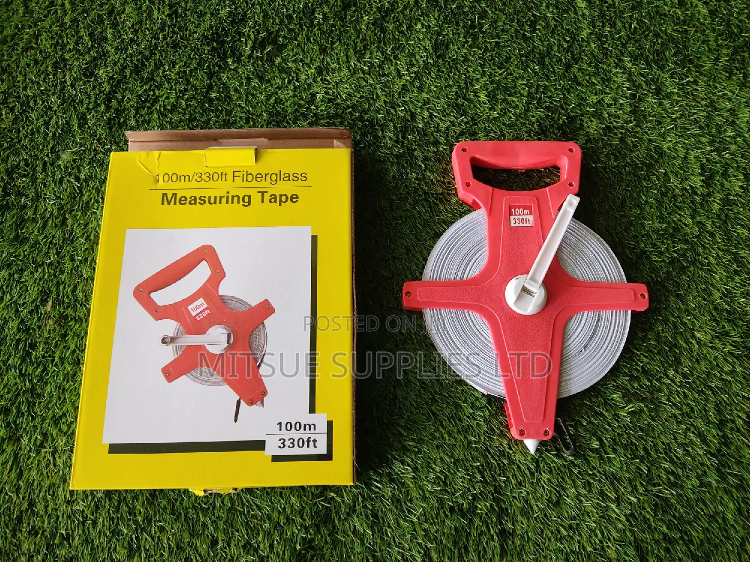 Measuring Tape 100m/330ft Fiberglass Material