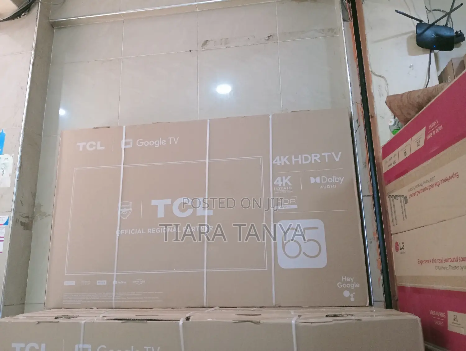 TCL 65" P635 TCL HDR Google TV Dolby Audio HDR 10