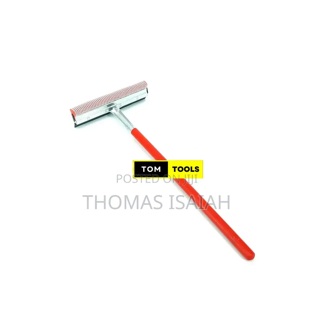 2ft Heavy Duty Sponge and Squeegee Window Cleaner With Woode