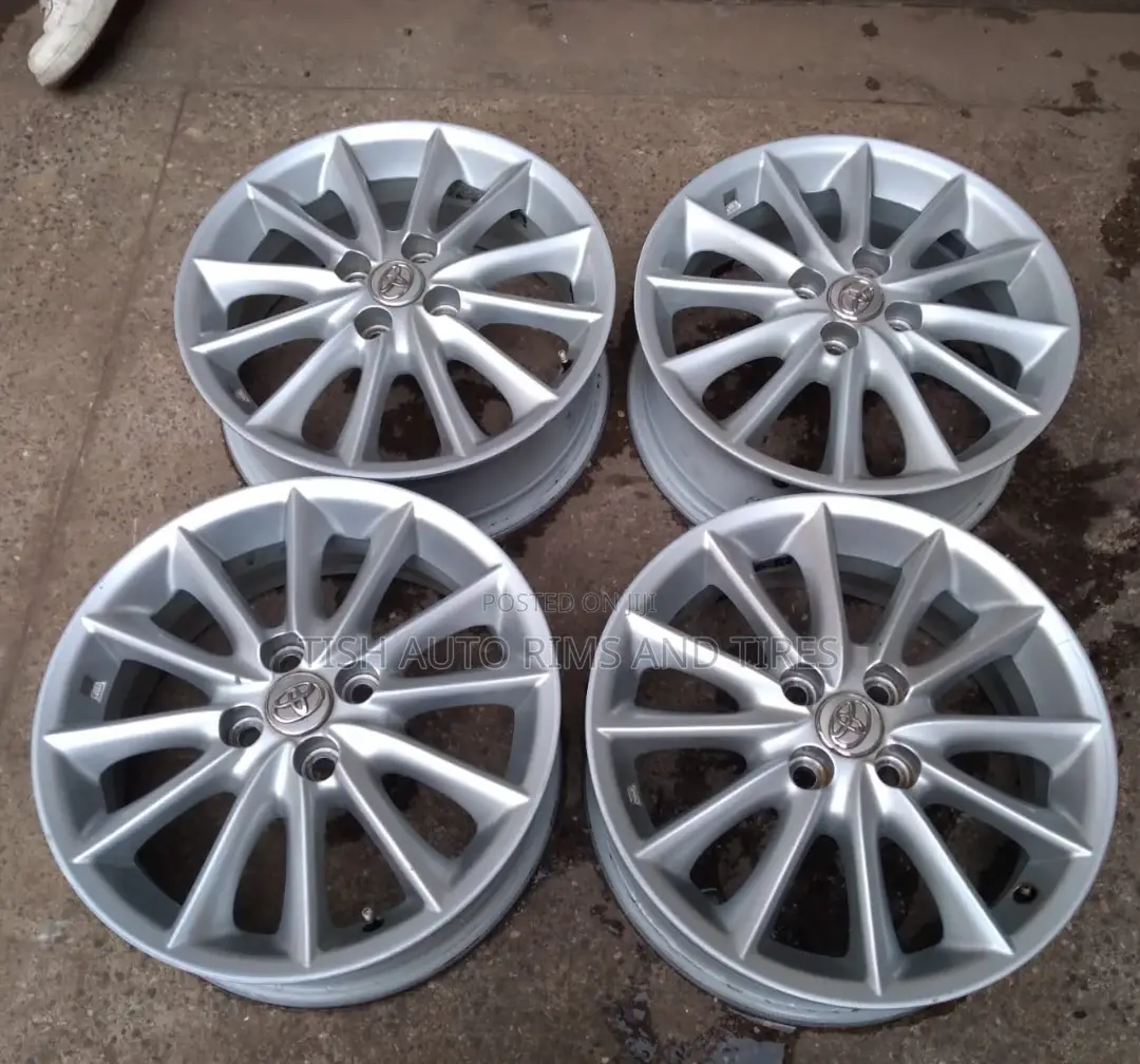 Ex Japan 16 Inch Toyota Filder, Axio, Ractic Rims Set