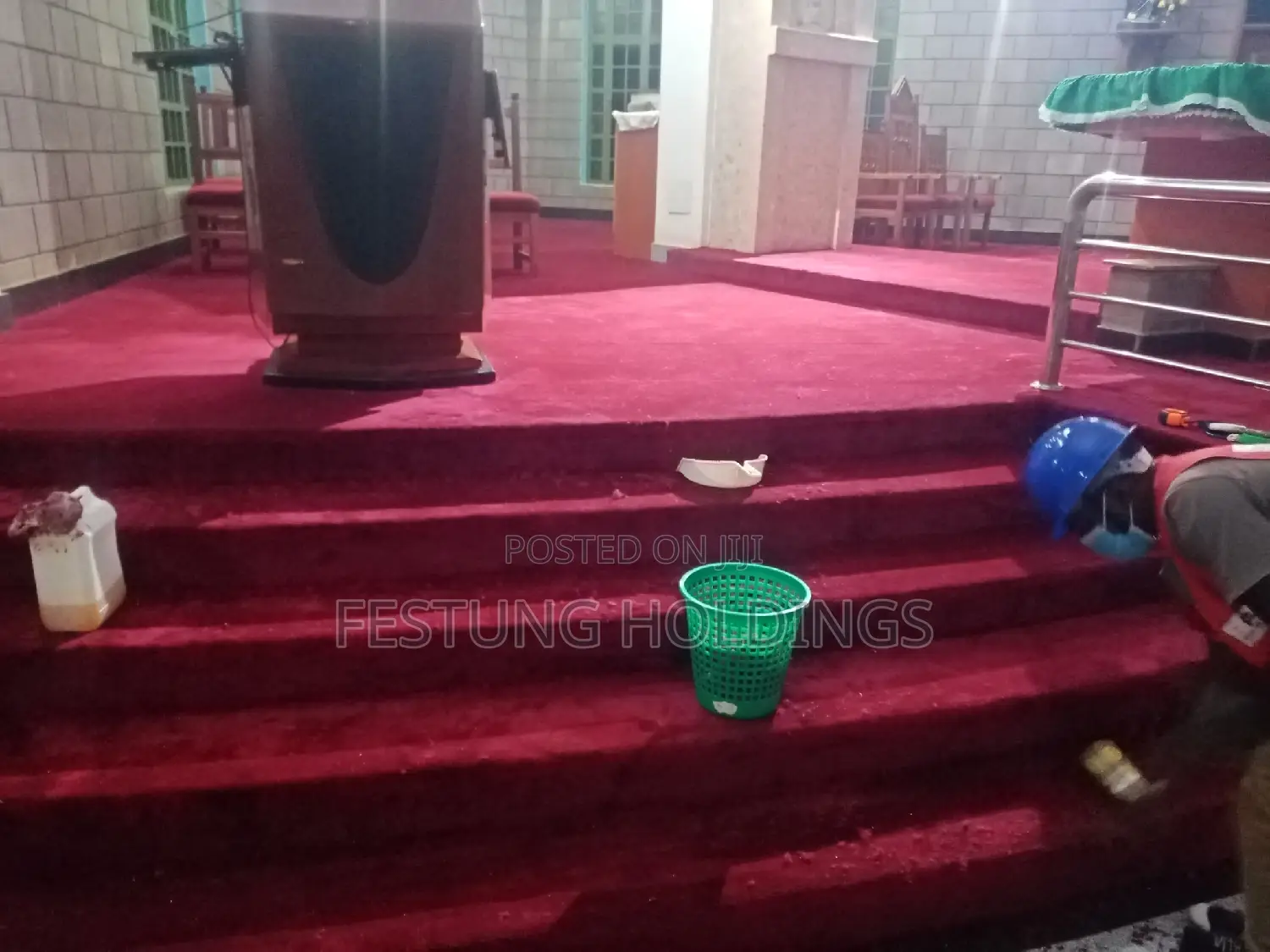 Pulpit Wall to Wall Carpet