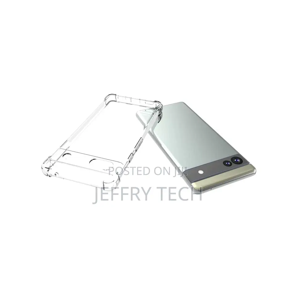 Flexible Bumper Transparent Back Cover for Google Pixel 6a