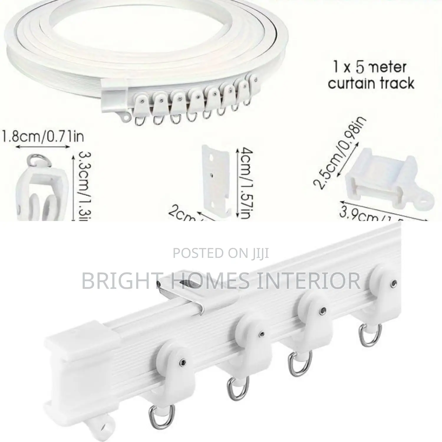 Bendable Curtain Rails Hospital Rails Mosquito Net Rails