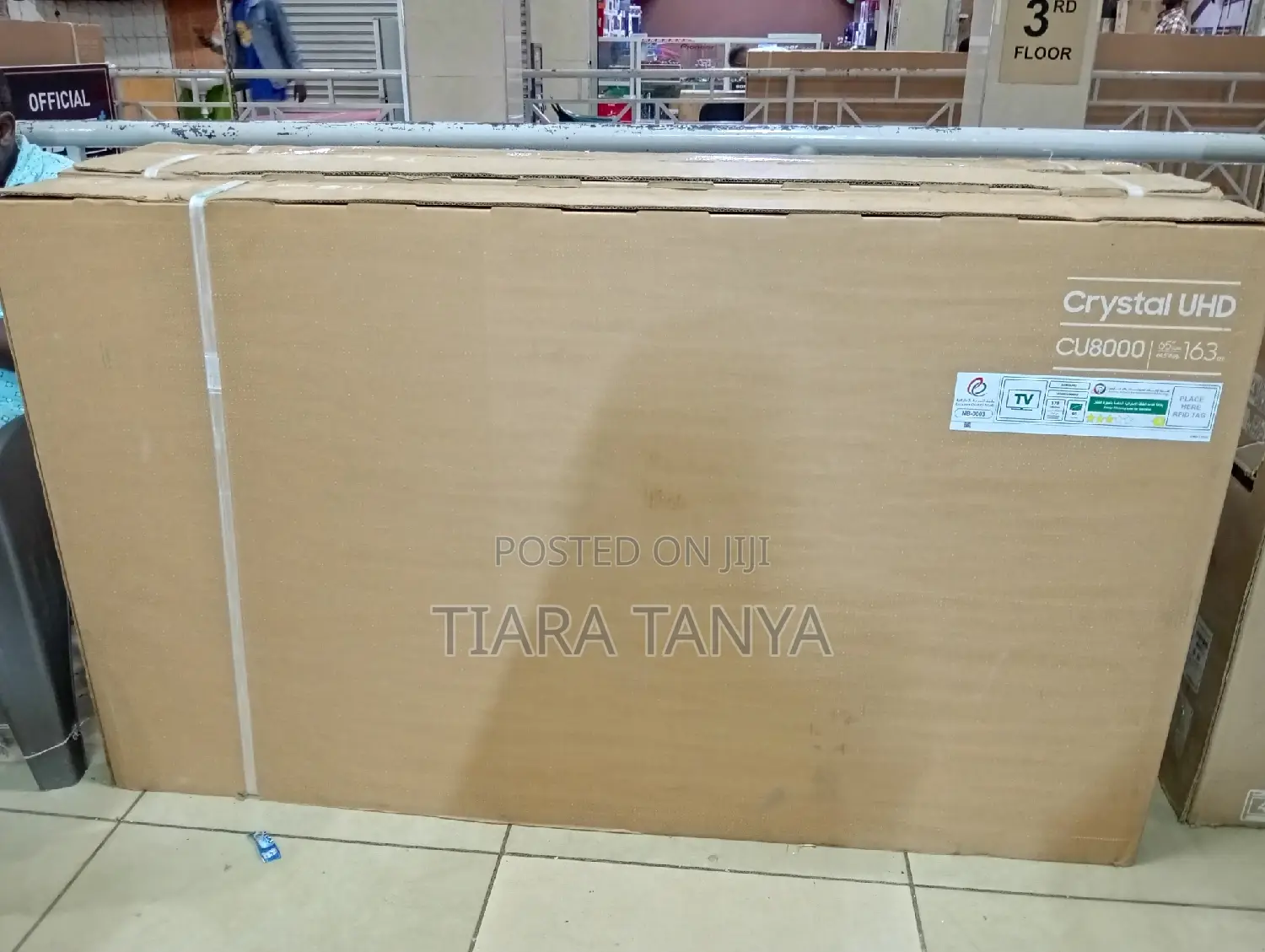Samsung 65" Smart Crystal UHD Cu8000 Tv