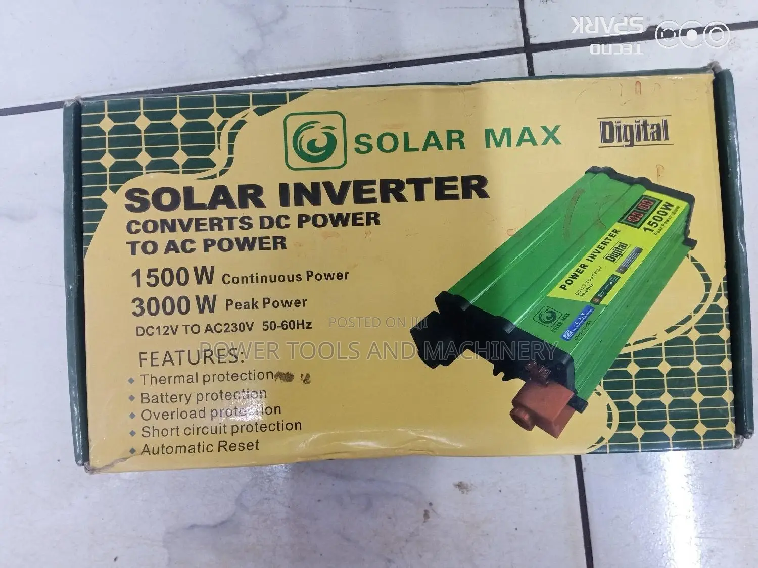 Solarmax Inverter 1500w to 3000 Converter DC to AC