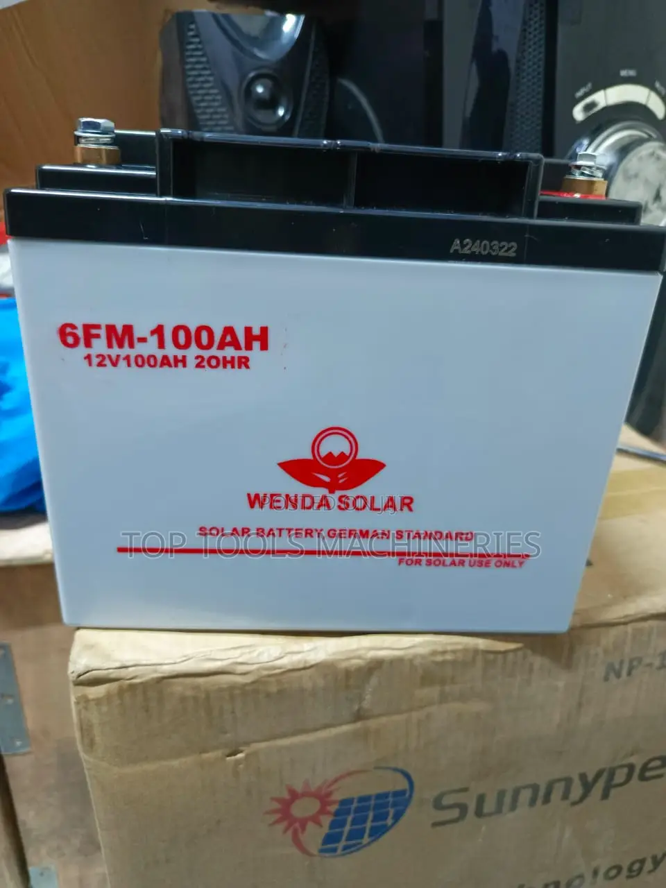 Wenda 100ah 12V Solar Battery