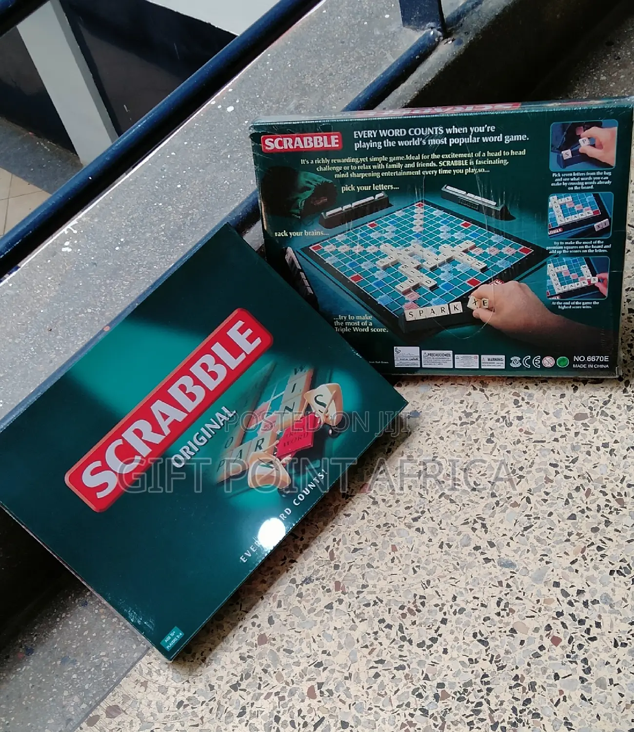 Scrabbled Board Game