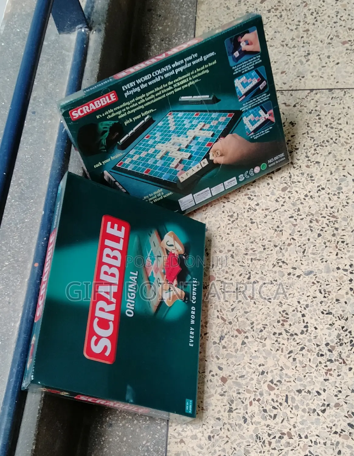 Scrabbled Board Game