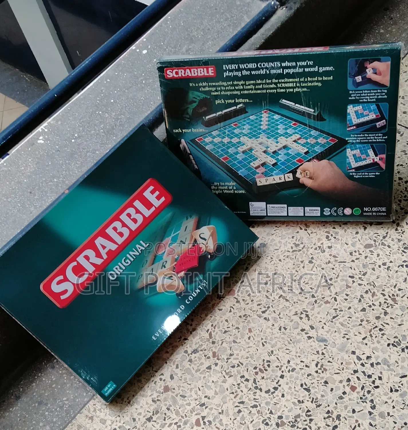 Scrabbled Board Game