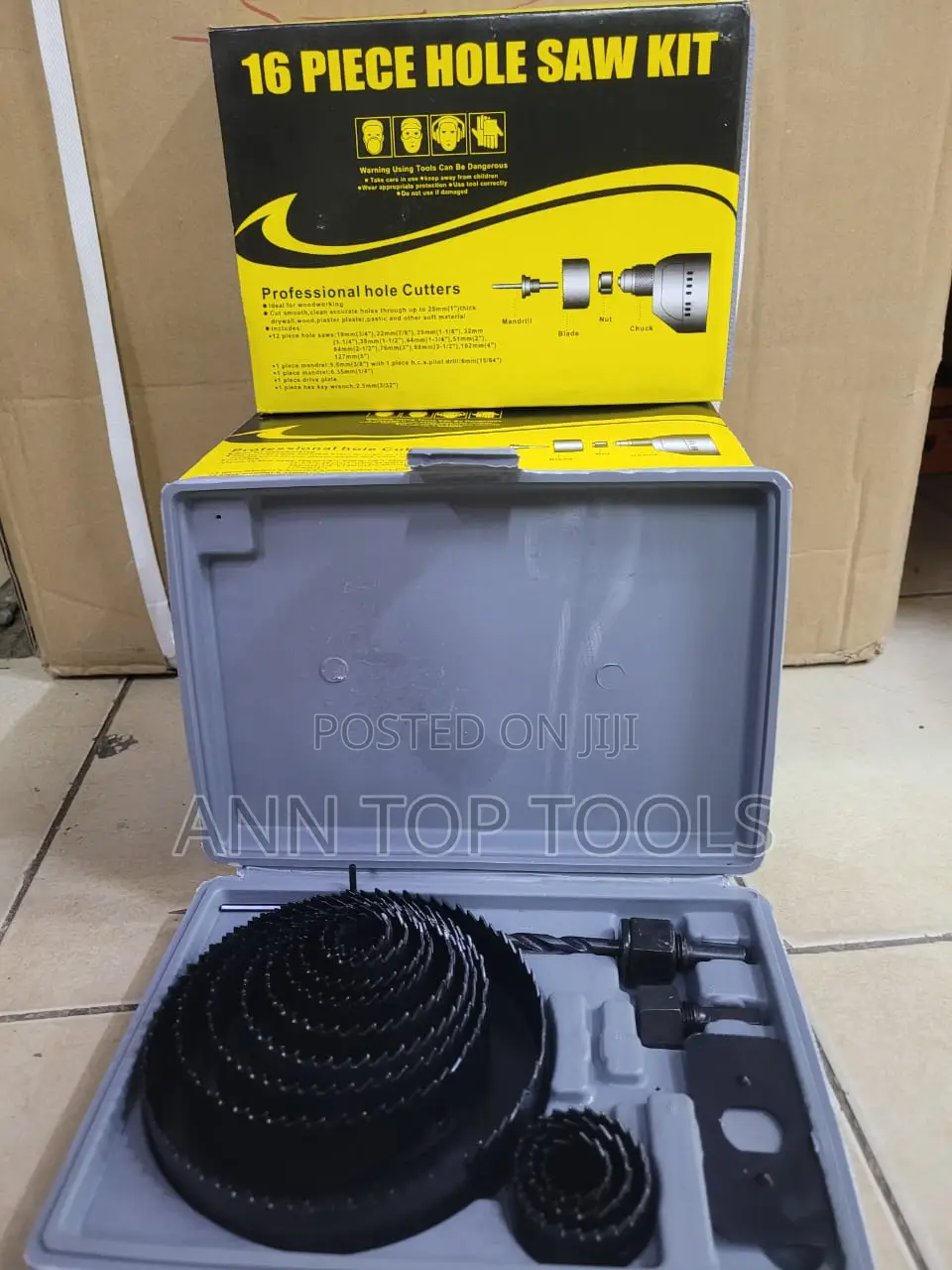 16 PCS Hole Saw Kit