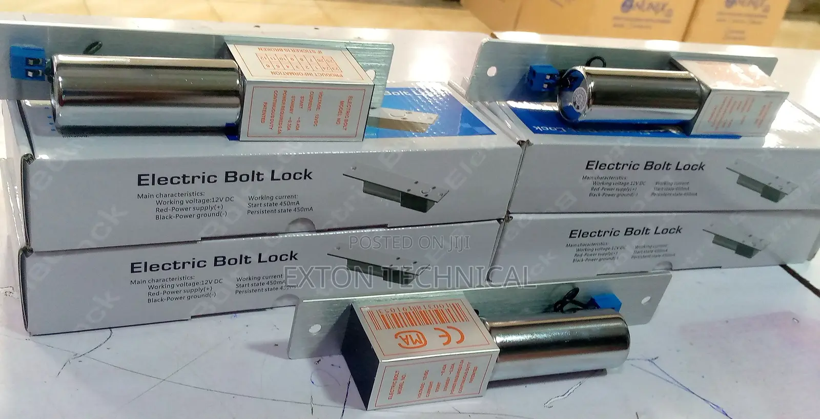 Stainless Steel Electric Bolt Drop Lock for Security