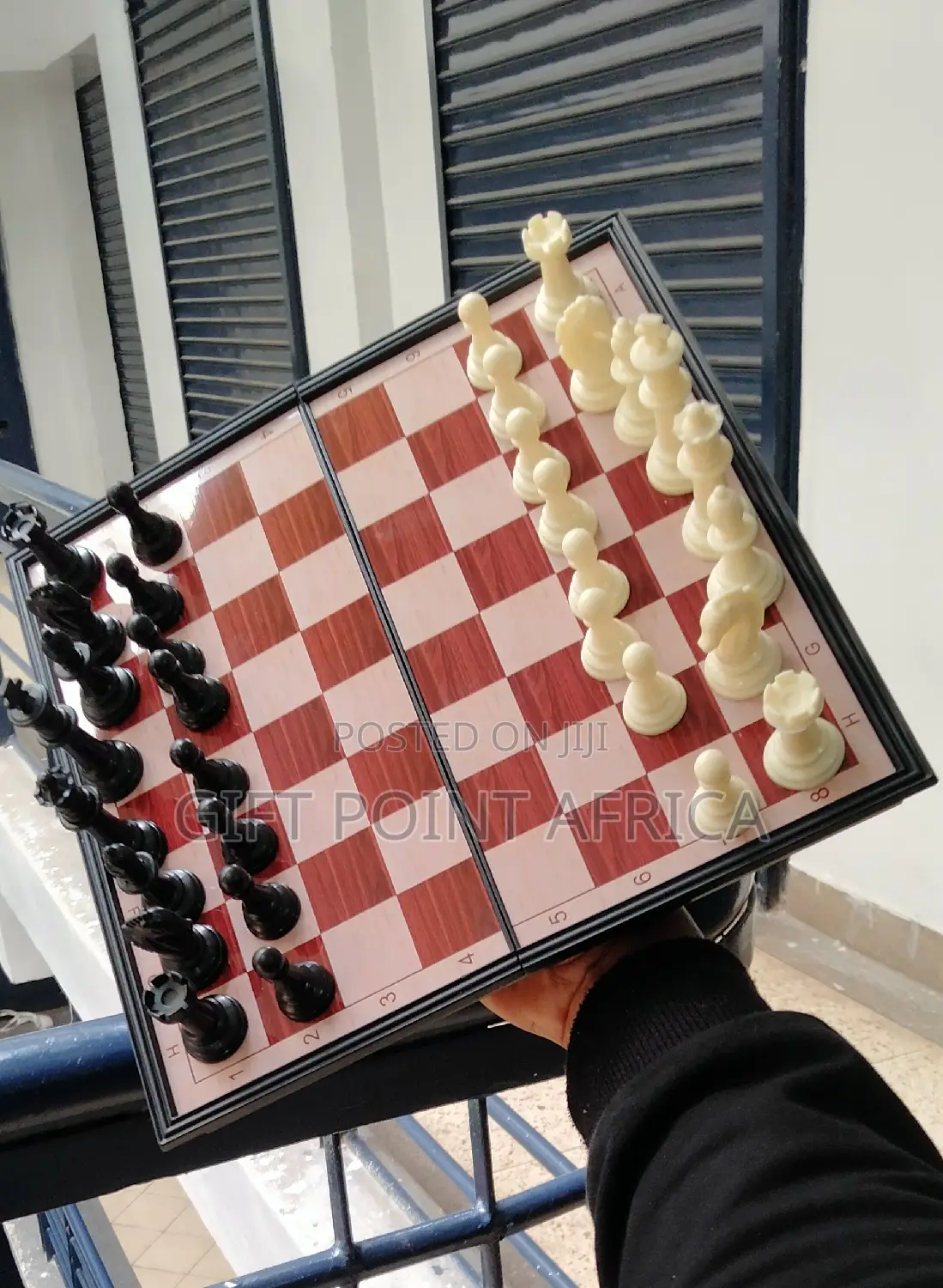 Magnetic Foldable Chess Board Game