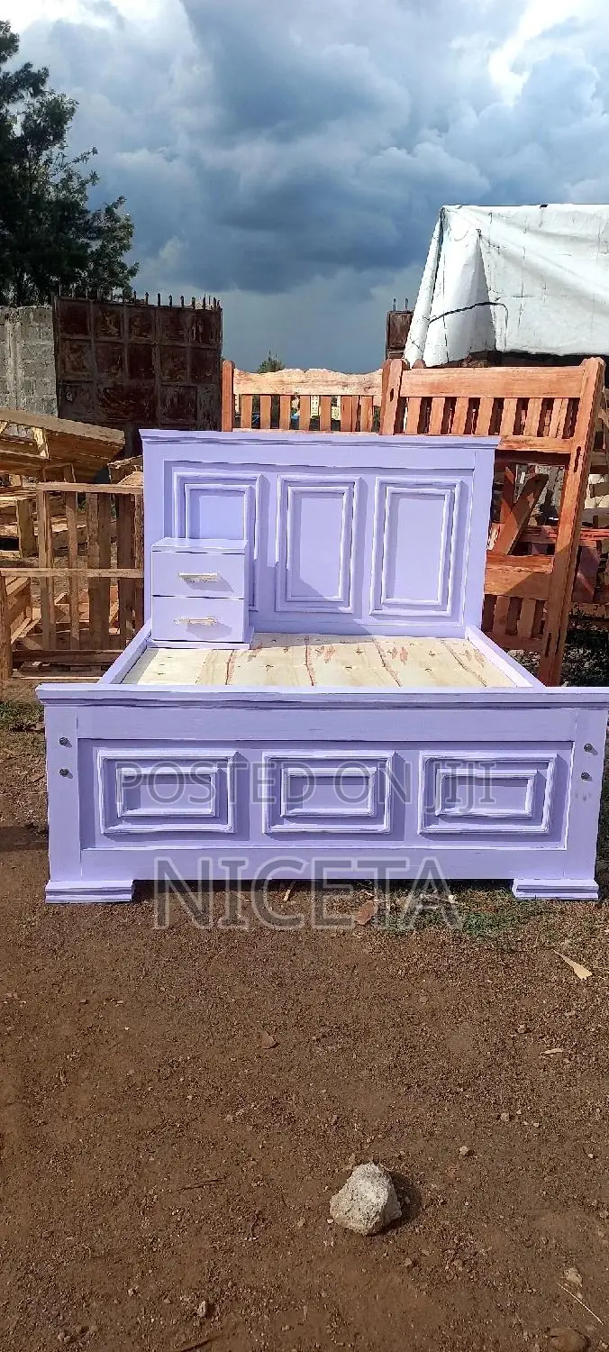 Hardwood Bed 5by6
