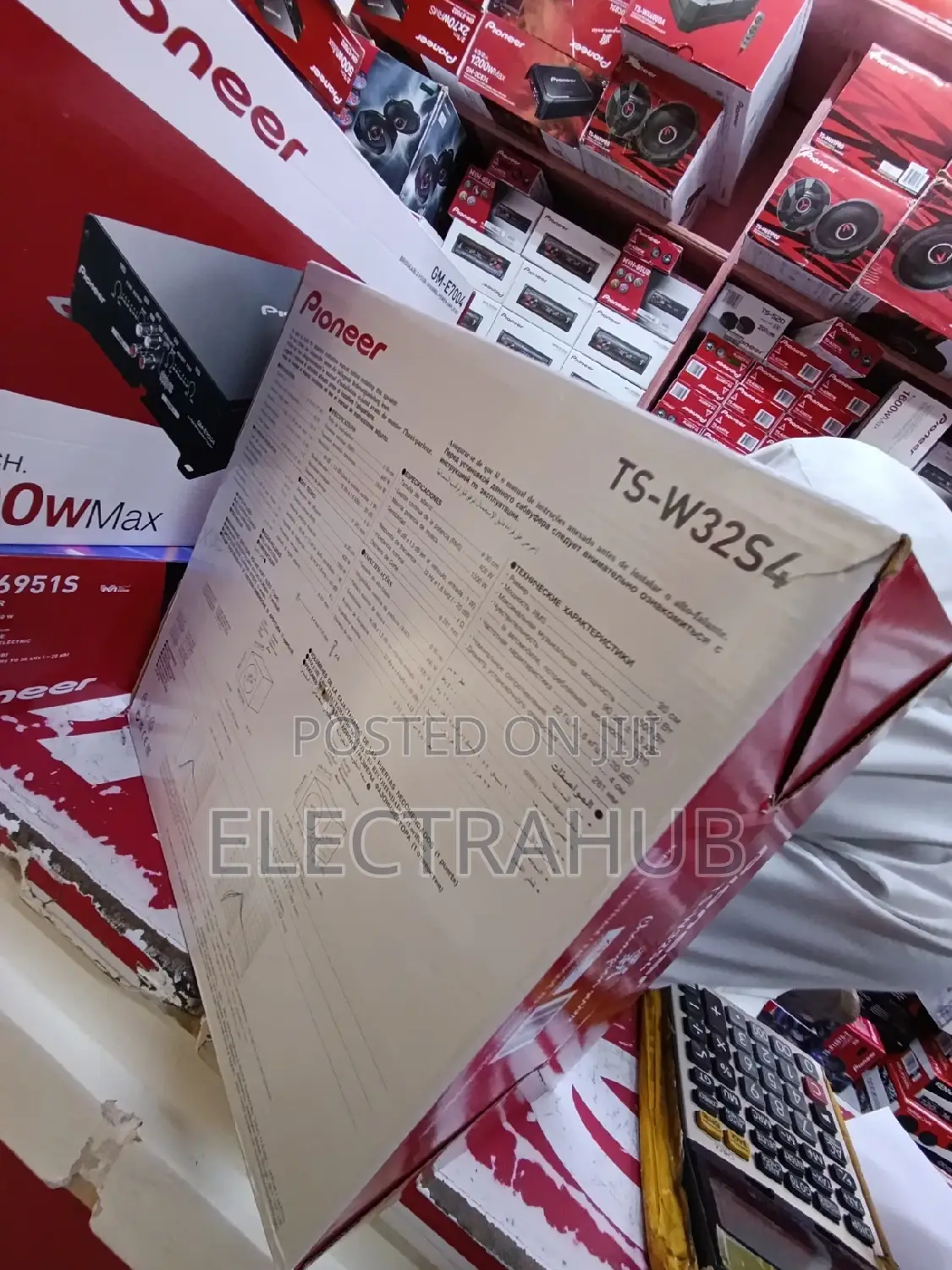 Pioneer TS-W32S4 1500w Boosters New Sealed