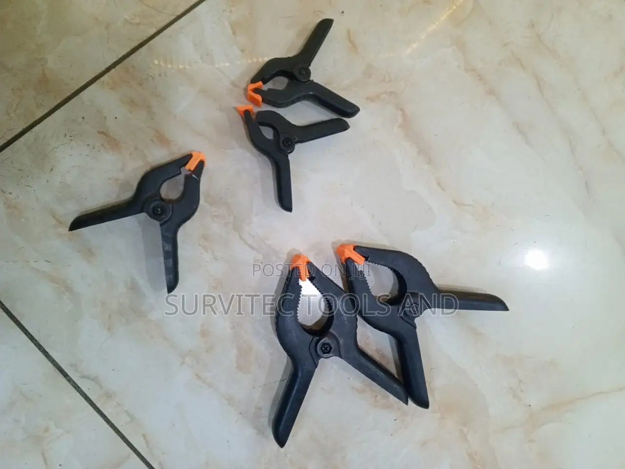 Peg Clamps 5pc Set