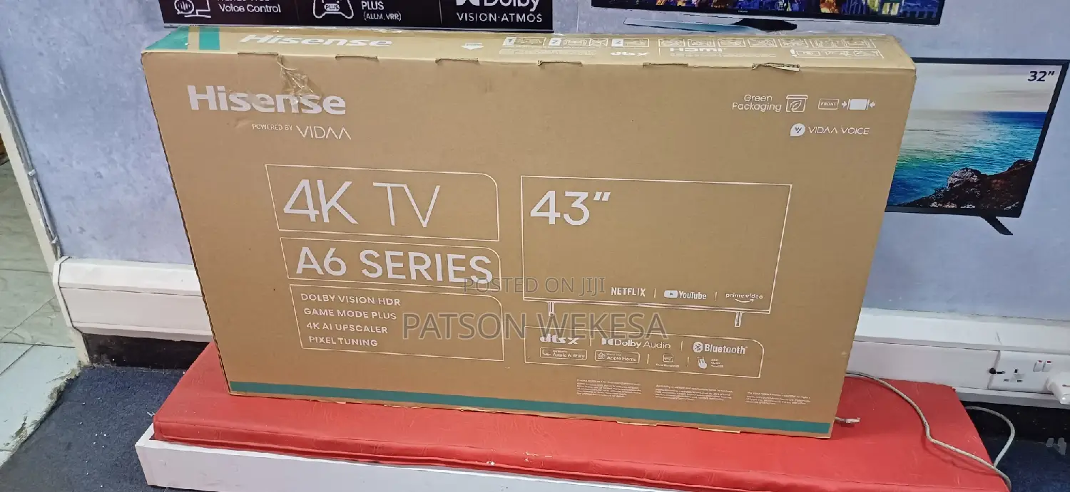 Hisense 43a6h 43 Inch Uhd Smart Tv
