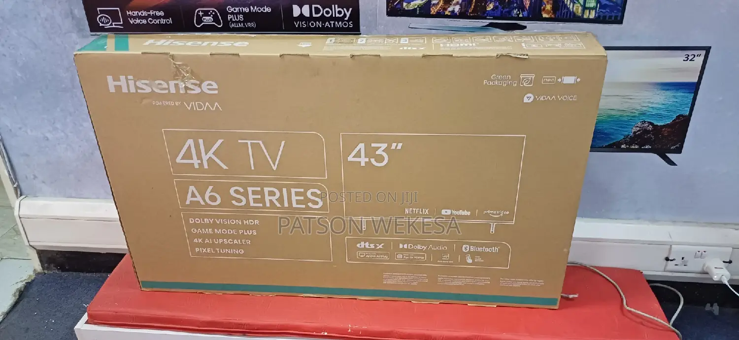 Hisense 43a6h 43 Inch Uhd Smart Tv