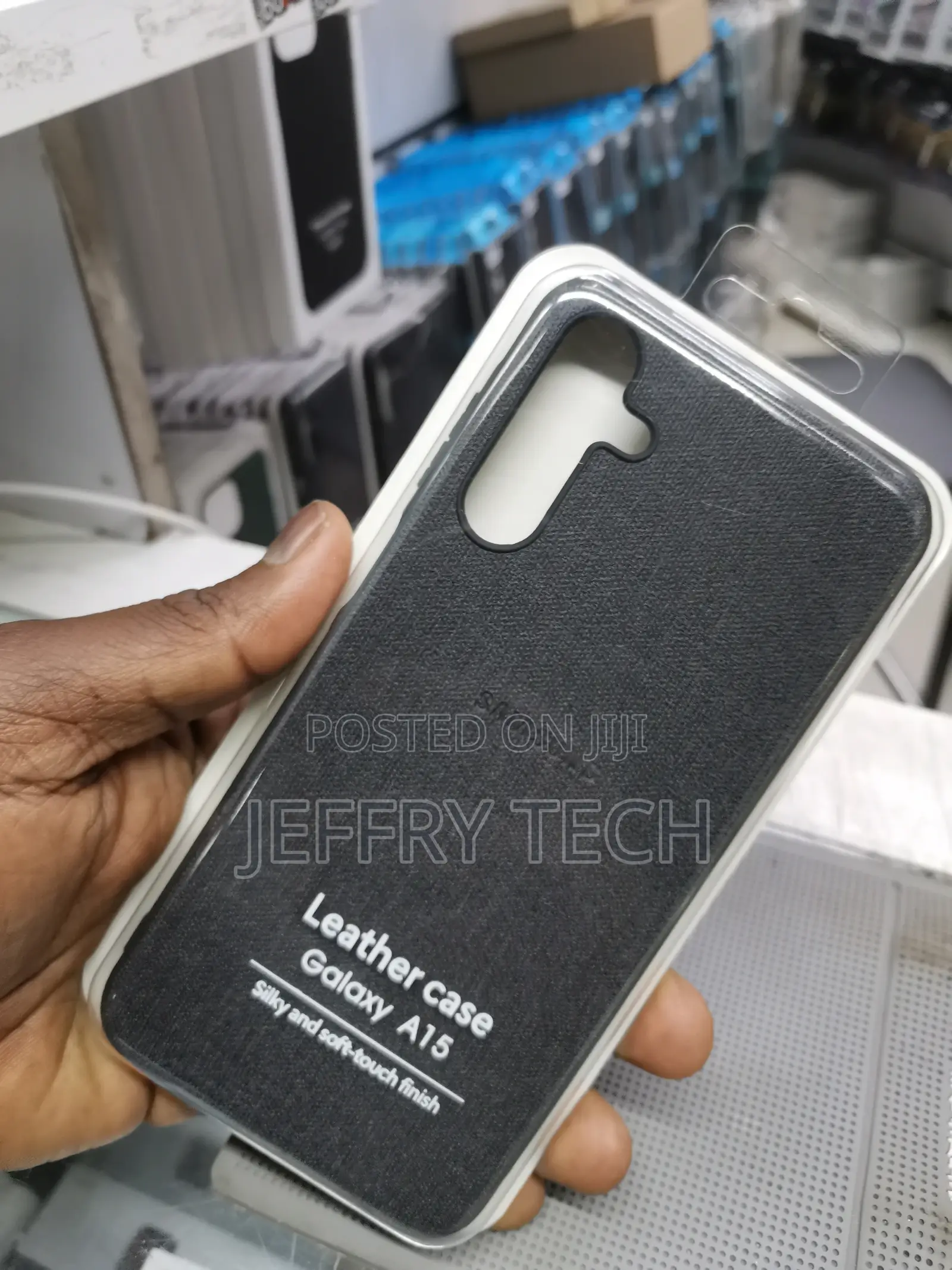 Leather Cases for Samsung Galaxy A15, PU Leather Business E