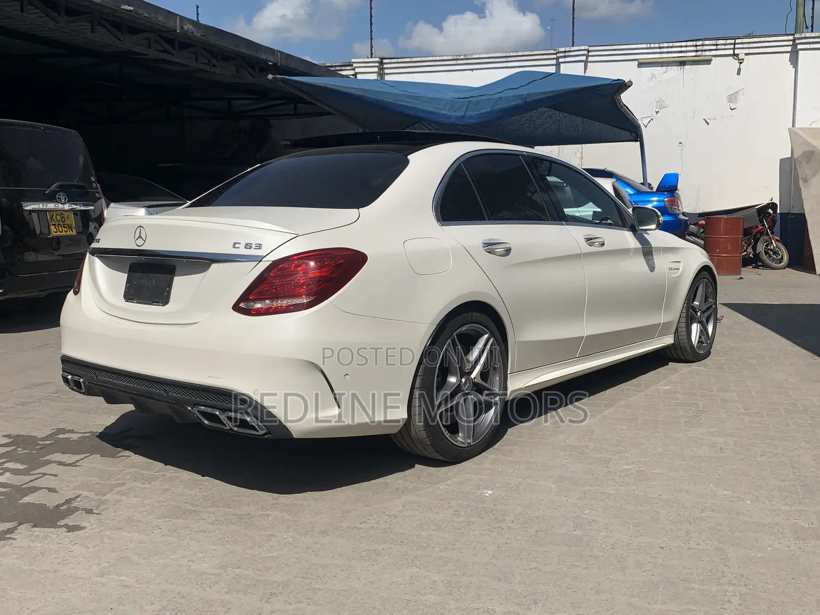 Mercedes-Benz C63 S RWD Sedan (4.0L V8 7A) 2017 Pearl