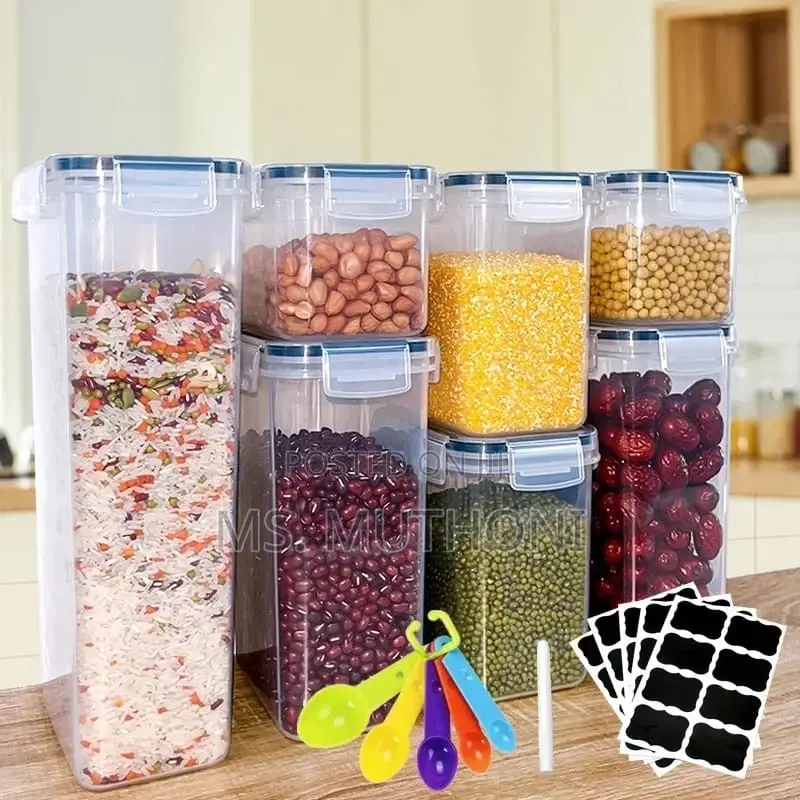 7pcs Food/Pantry Storage Containers Labels
