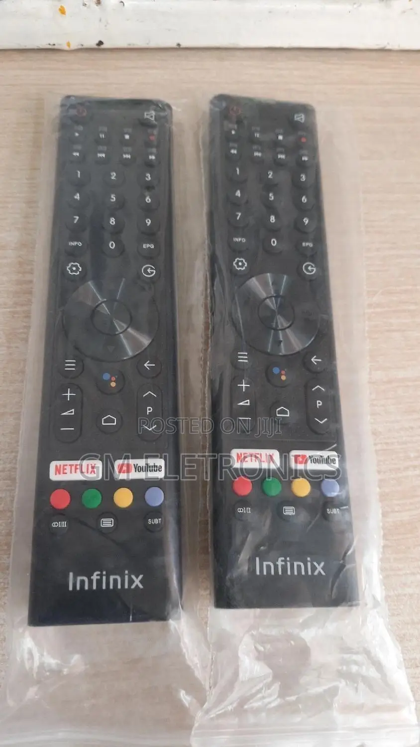 Infinix Replacement Remote Control for Infinix Smart Tv