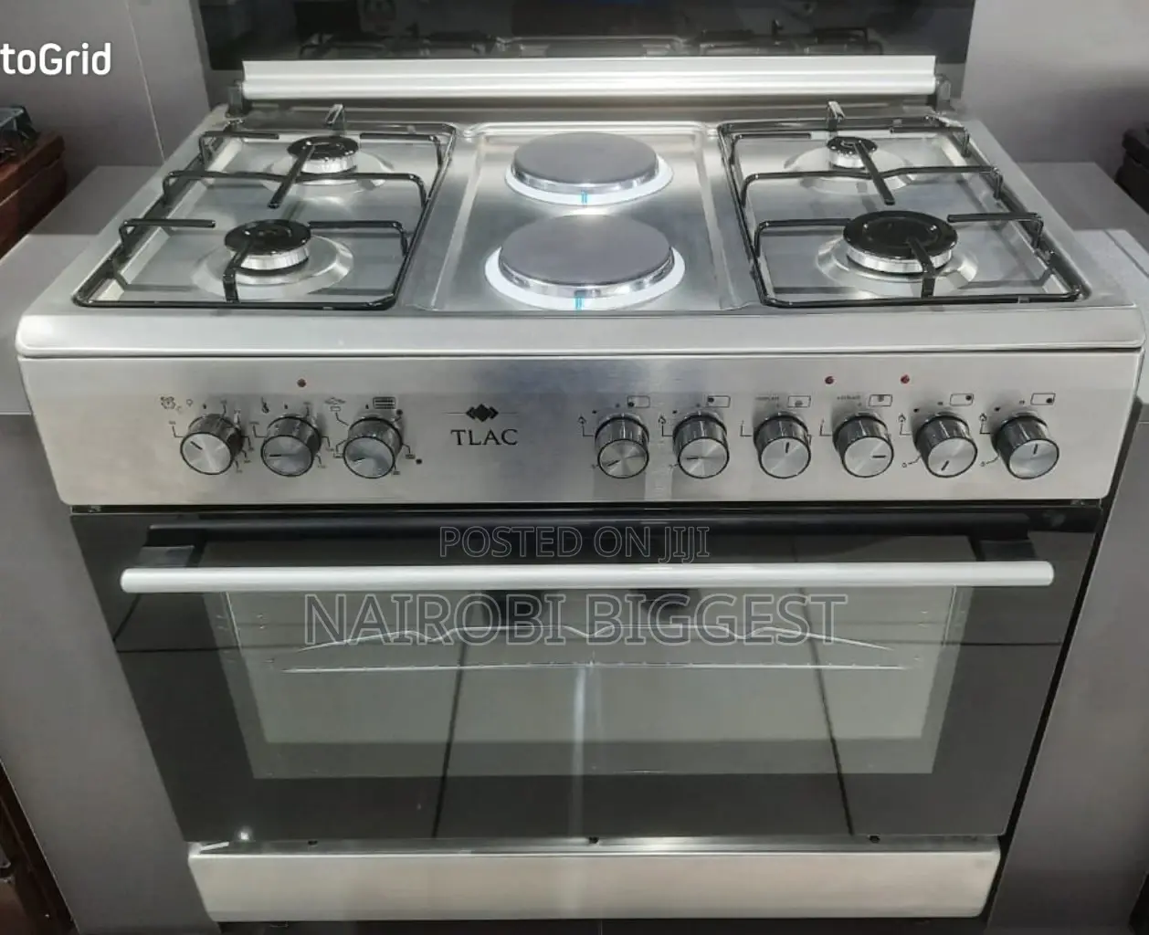 Tlac Cooker 4 Gas + 2 Electric 60x90 With Electric Oven