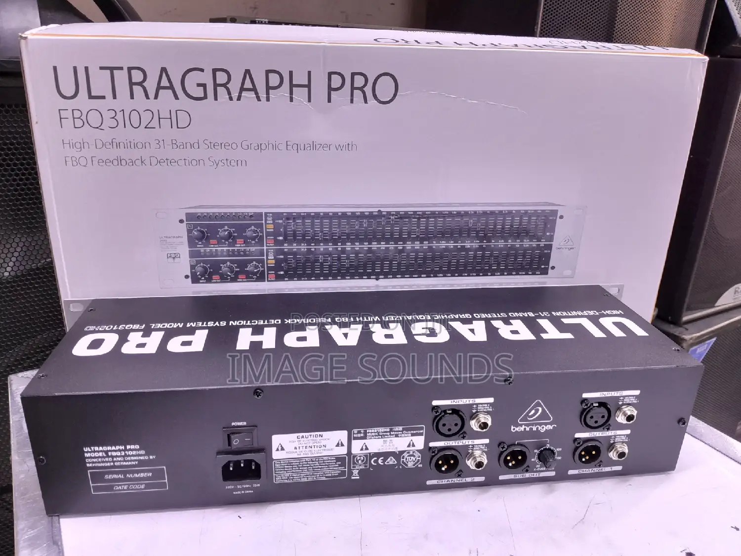 Ultragraph Pro Behringer Equalizer Double