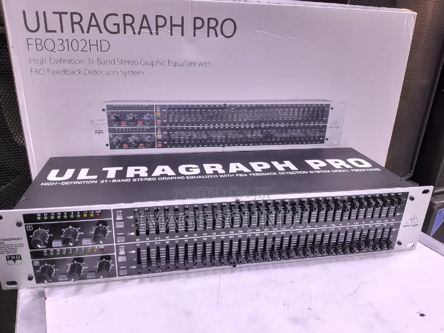 Ultragraph Pro Behringer Equalizer Double