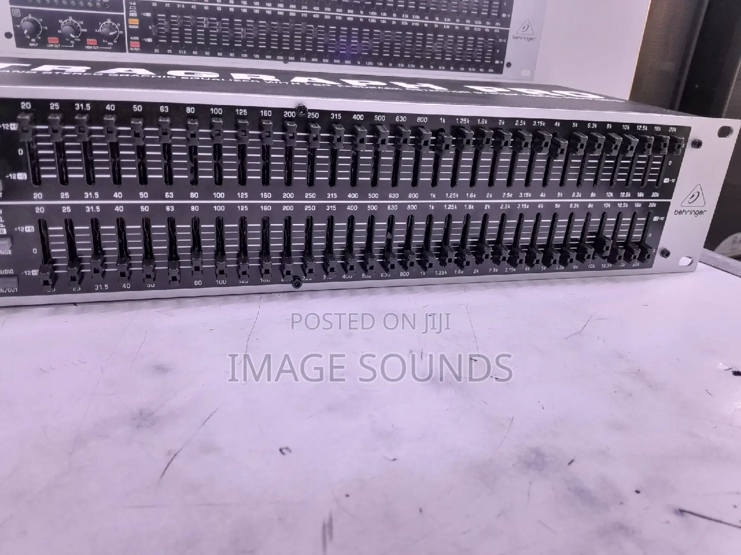 Graphic Equalizer Double Behringer Pro