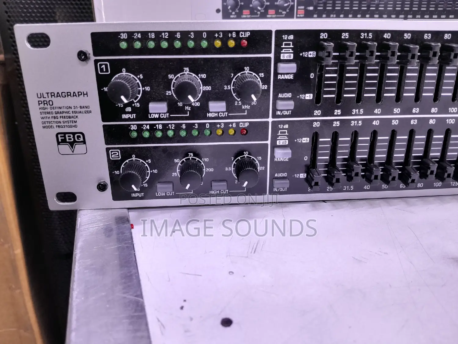 Graphic Equalizer Double Behringer Pro