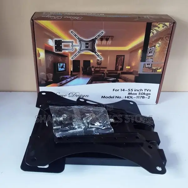 55kg Suitable for 14"-55"- Swivel Wall Mount/Wall Bracket Up