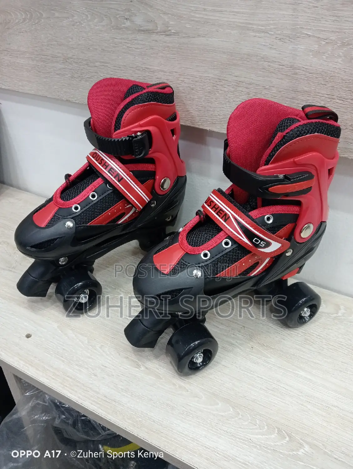 Roller Skate Shoes Adjustable Shoe Size Professional STD