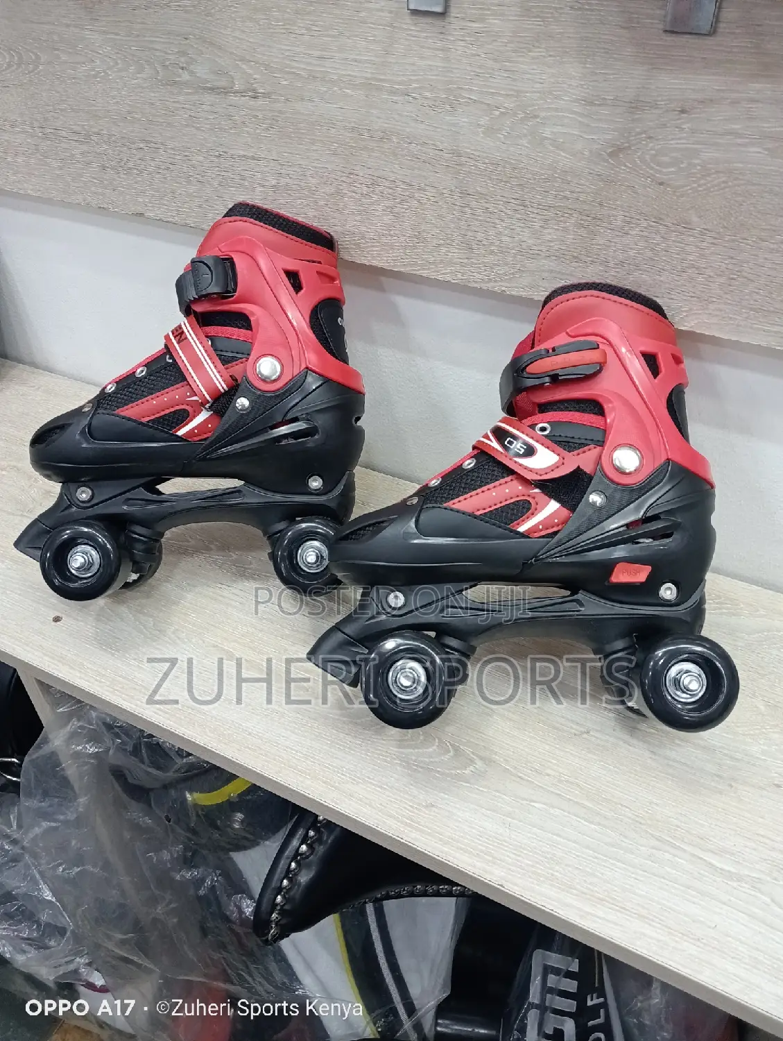 Roller Skate Shoes Adjustable Shoe Size Professional STD