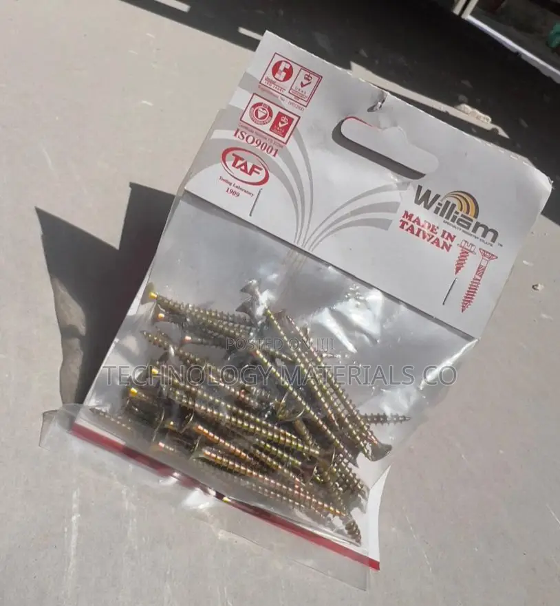 Chipboard/Mdf Screws (50pcs/Box) 50mm/2 Inches