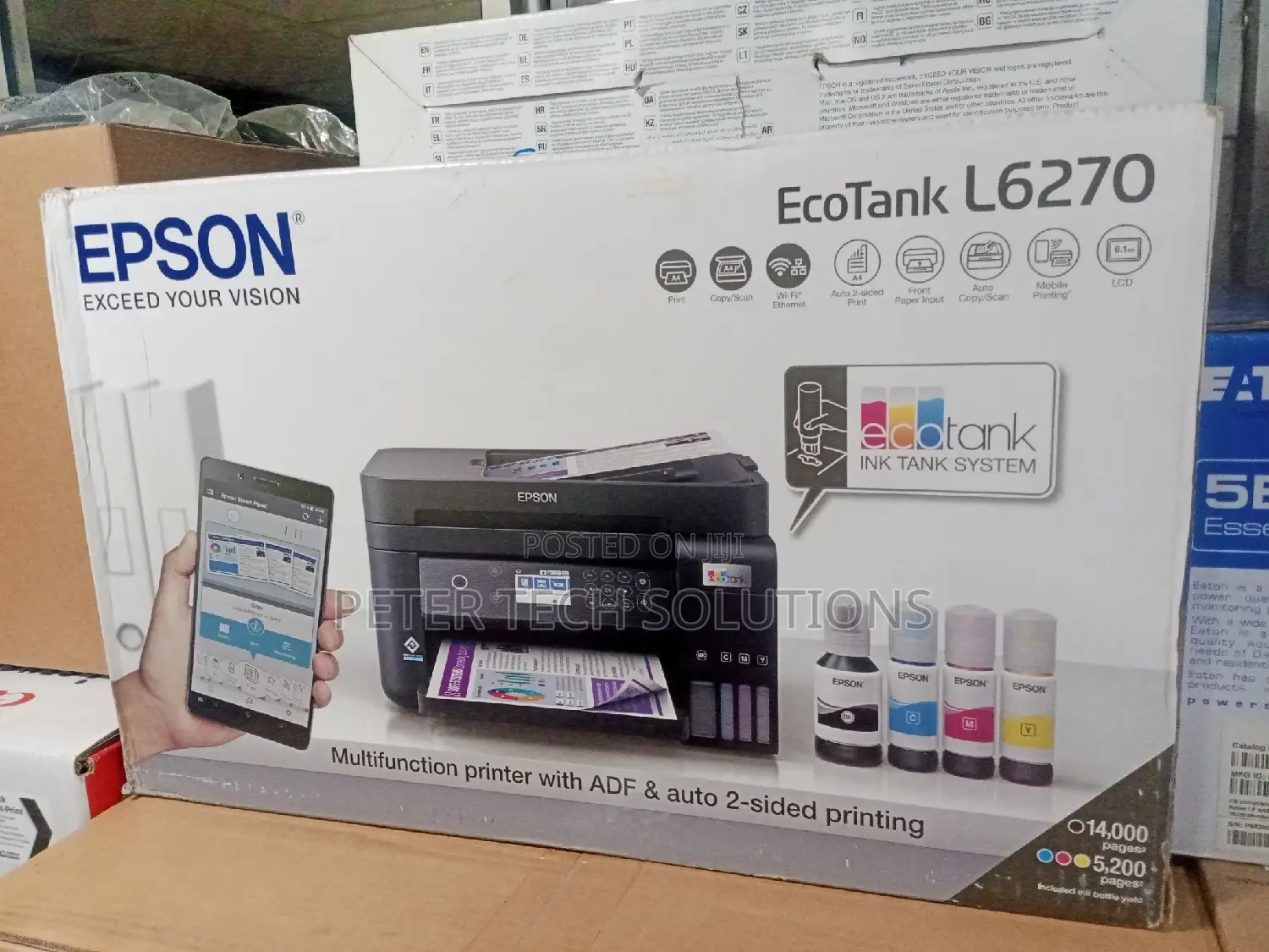 Ecotank L6270 A4 Wi-Fi Duplex All-in-One Ink Tank Printer